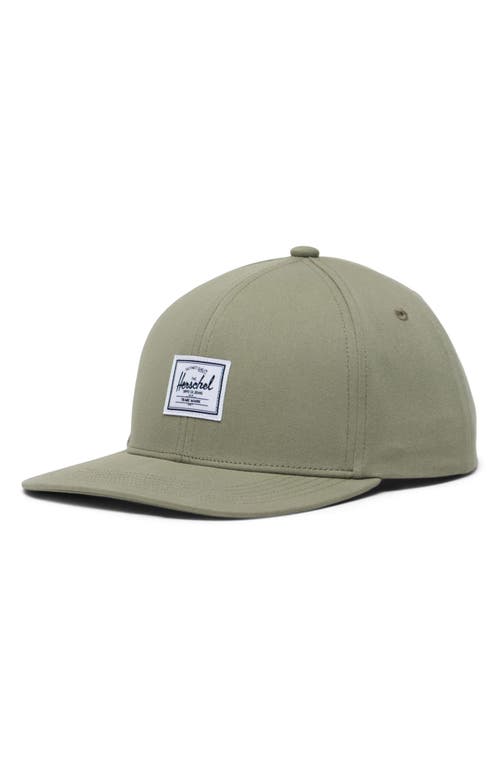 Whaler 6-Panel Baseball Hat in Seagrass