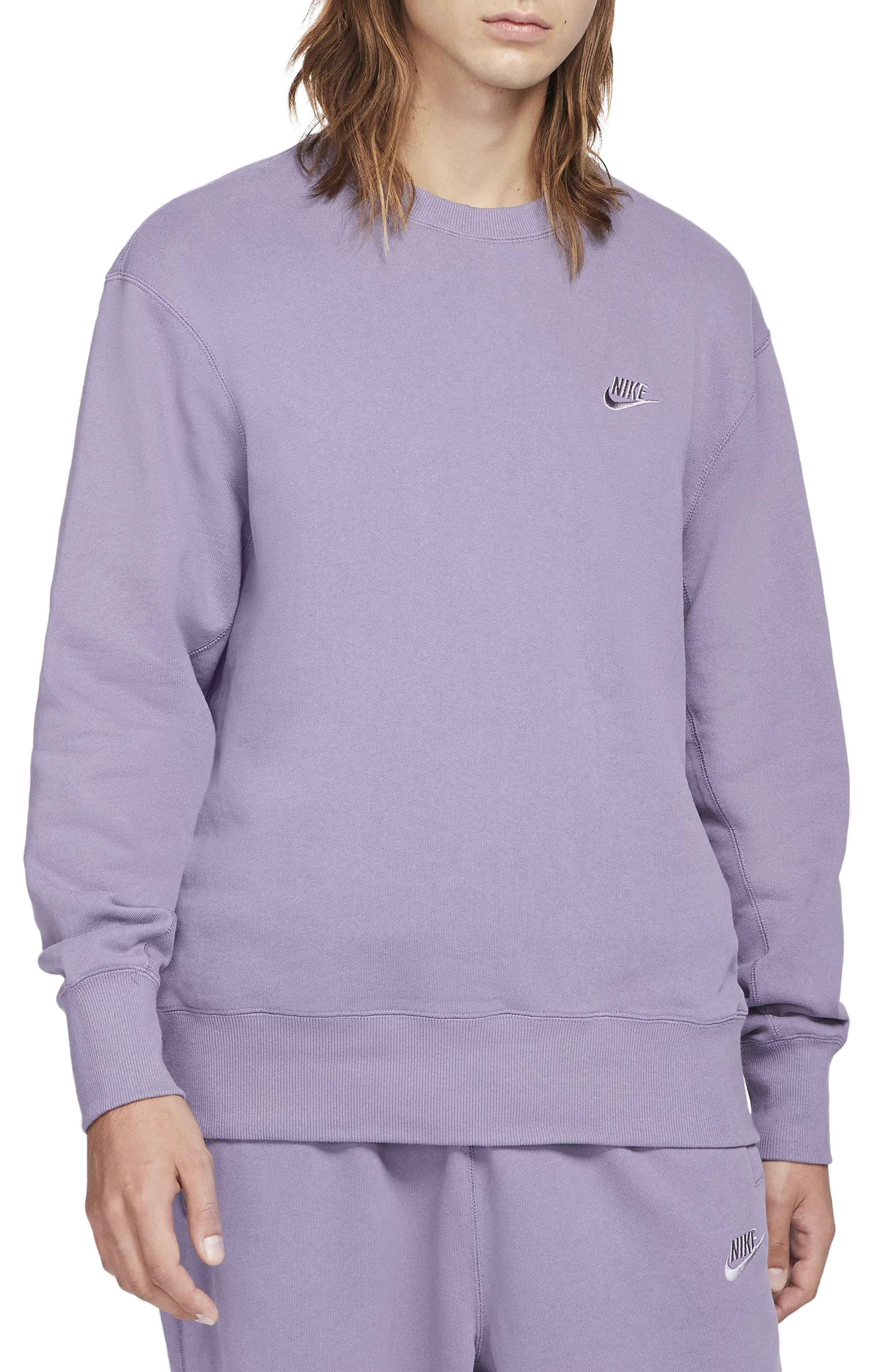 NIKE Sportswear Oversize Crewneck Sweatshirt in Daybreak/Violet Haze