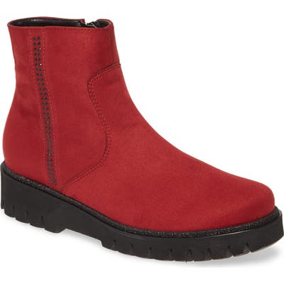 Ara Jadyn Bootie- Red