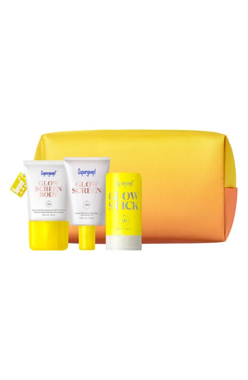 Supergoop! Travel Glow Kit USD $69 Value