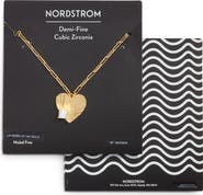 Nordstrom diamond deals cross necklace