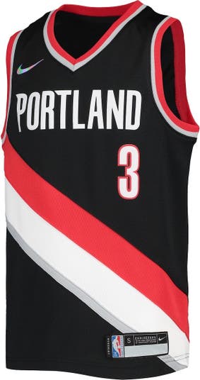 Men's Portland Trail Blazers C.J. McCollum Nike Black 2021/22 Diamond  Swingman Jersey - Icon Edition