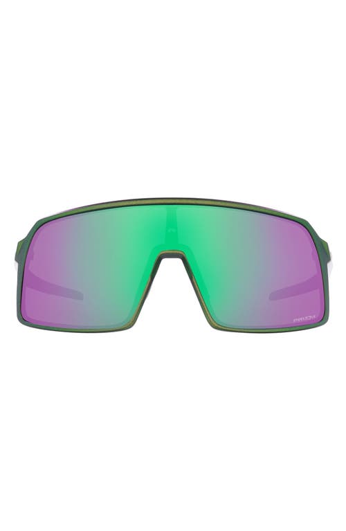 Oakley Sutro 137mm Prizm Wrap Shield Sunglasses in Silver at Nordstrom