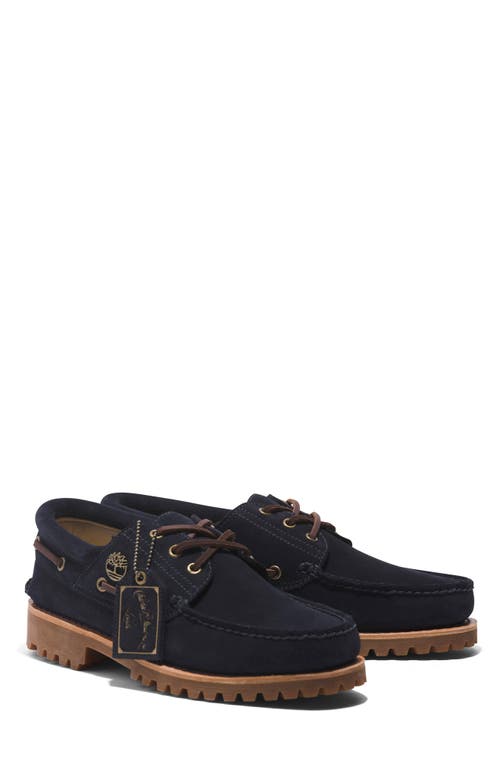 Timberland Authentic Boat Shoe Dark Blue at Nordstrom,