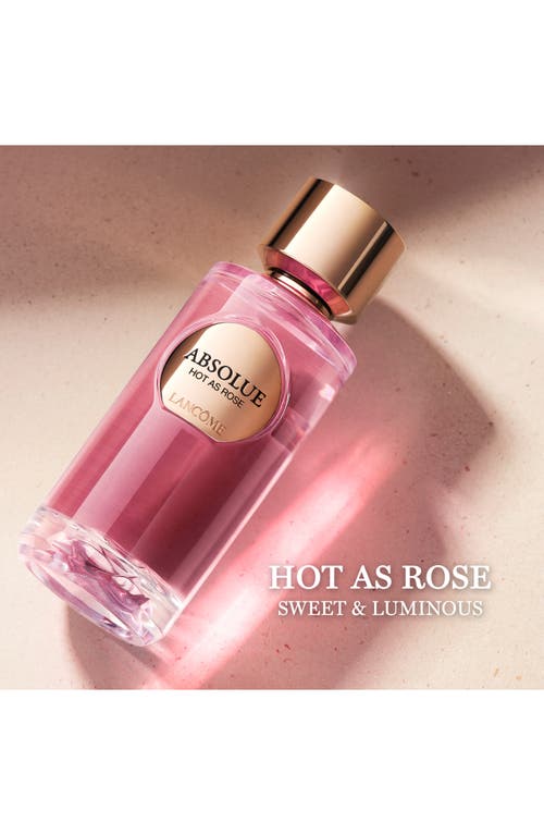 Shop Lancôme Hot As Rose Eau De Parfum In No Color