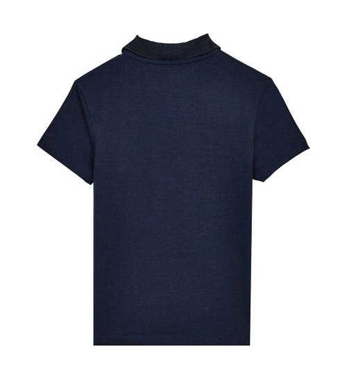 VILEBREQUIN VILEBREQUIN KIDS' FRENCH HISTORY TENCEL POLO