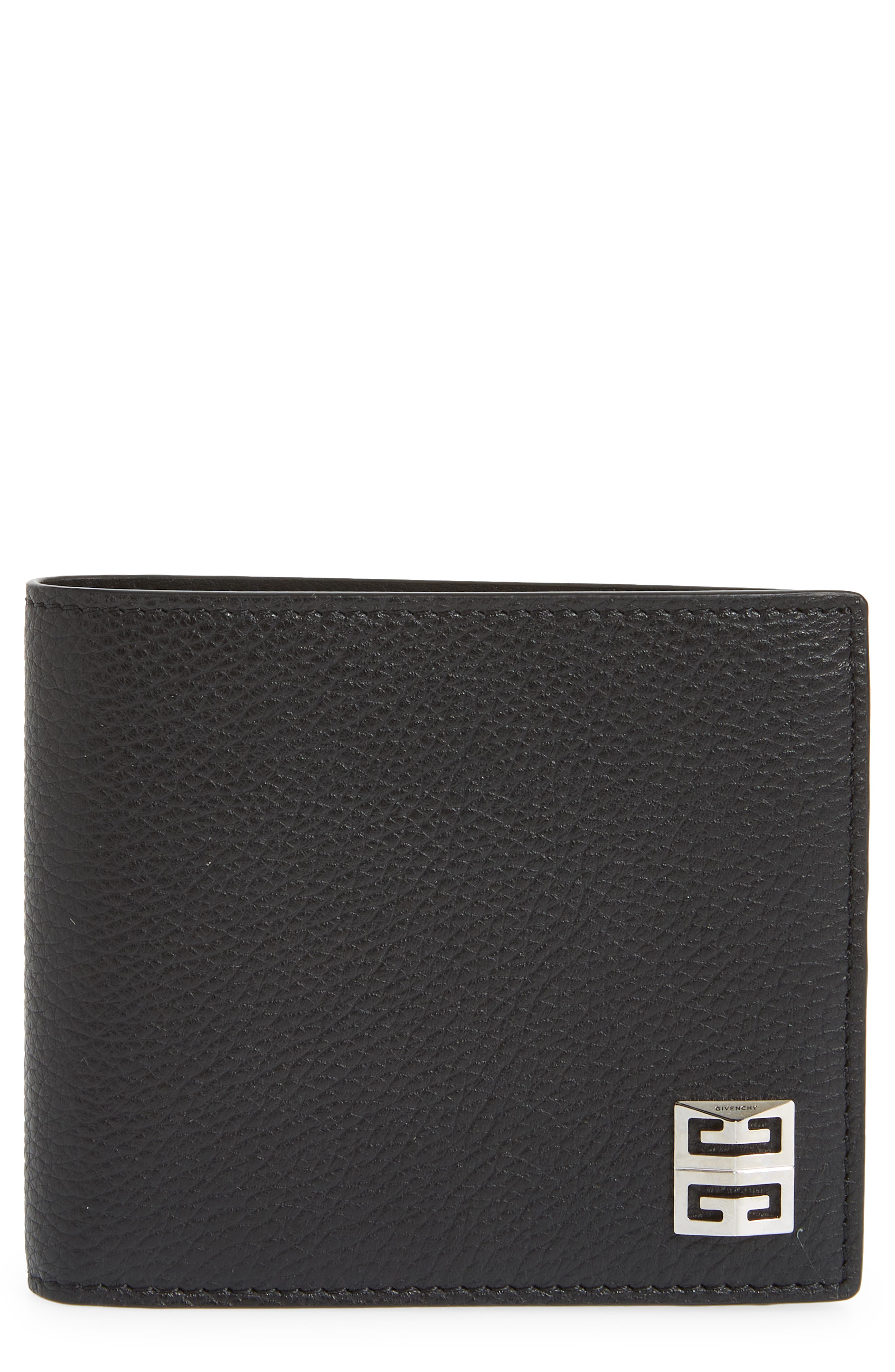 Givenchy 4G Bifold Calfskin Leather Wallet in Black at Nordstrom