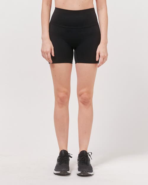 Shop Rebody Active Hybrid Short High Waist 4" In Metropolis Black