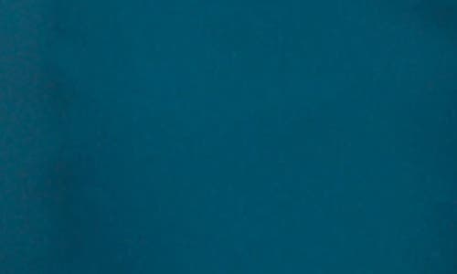 Misook High Waist Cotton Blend Straight Leg Pants In Marine Teal