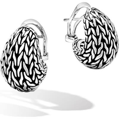 John Hardy Classic Chain Buddha Belly Earrings