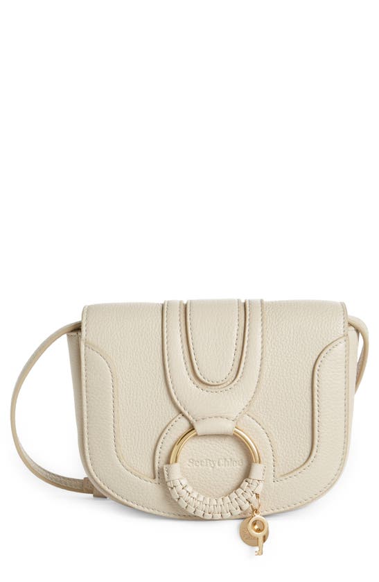 See By Chloé Mini Hana Leather Bag In Cement Beige