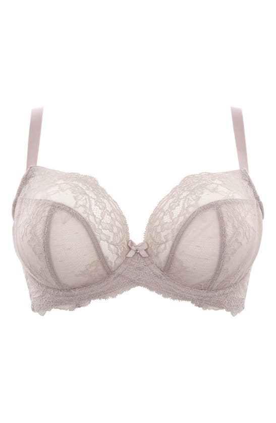 Shop Panache Ana Underwire Stretch Lace Plunge Bra In Vintage