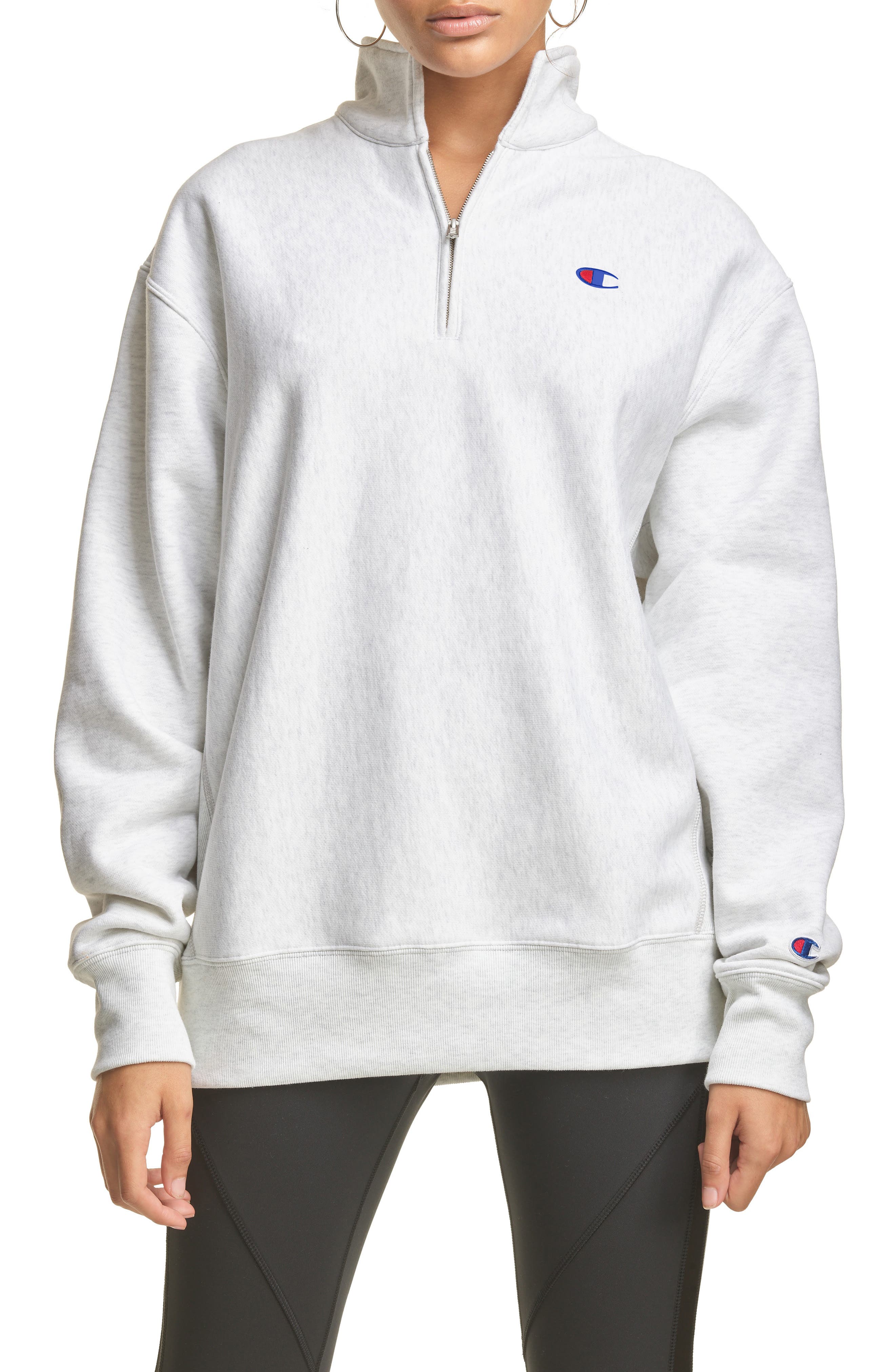 champion quarter zip pullover women's