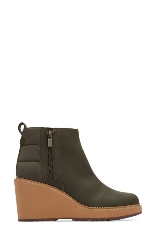 TOMS TOMS RAVEN WEDGE BOOTIE