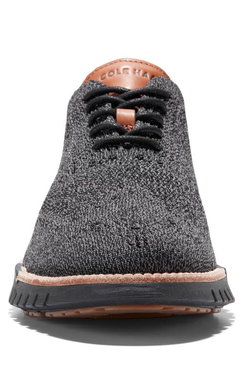 Shop Cole Haan Zerogrand Remastered Stitchlite™ Oxford In Magnet/black