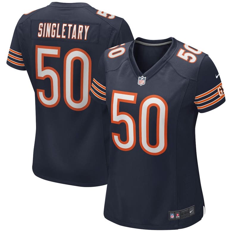 Nike Mike Singletary Navy Chicago Bears Game Retired Player Jersey