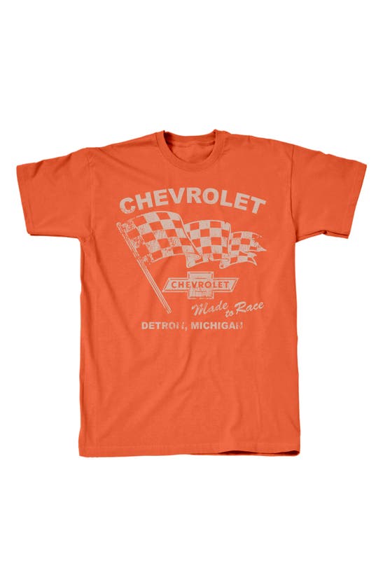 Shop Tsc Miami Chevrolet Made To Race Cotton Graphic T-shirt In Orange