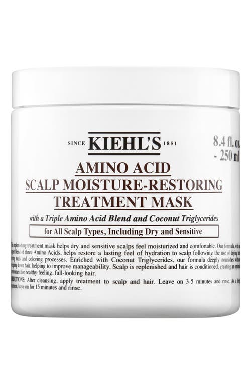 Kiehl's Since 1851 Amino Acid Scalp Moisture-Restoring Treatment Mask at Nordstrom, Size 8.45 Oz