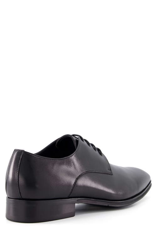 Dune London Satchel Plain Toe Derby In Black