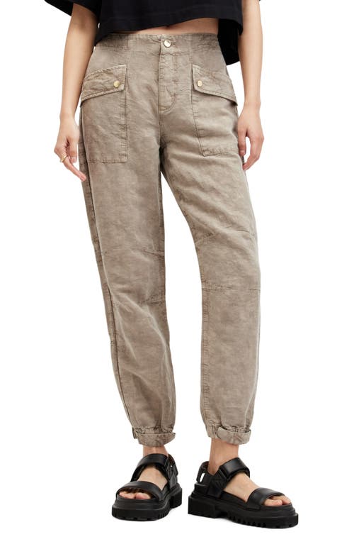 AllSaints Val Cargo Pants Taupe Brown at Nordstrom, Us