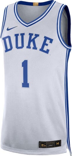 Nike Men's Zion Williamson White Duke Blue Devils Limited Basketball Jersey