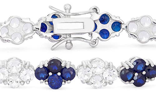 Fzn Sterling Silver Sapphire Bracelet In Sapphire