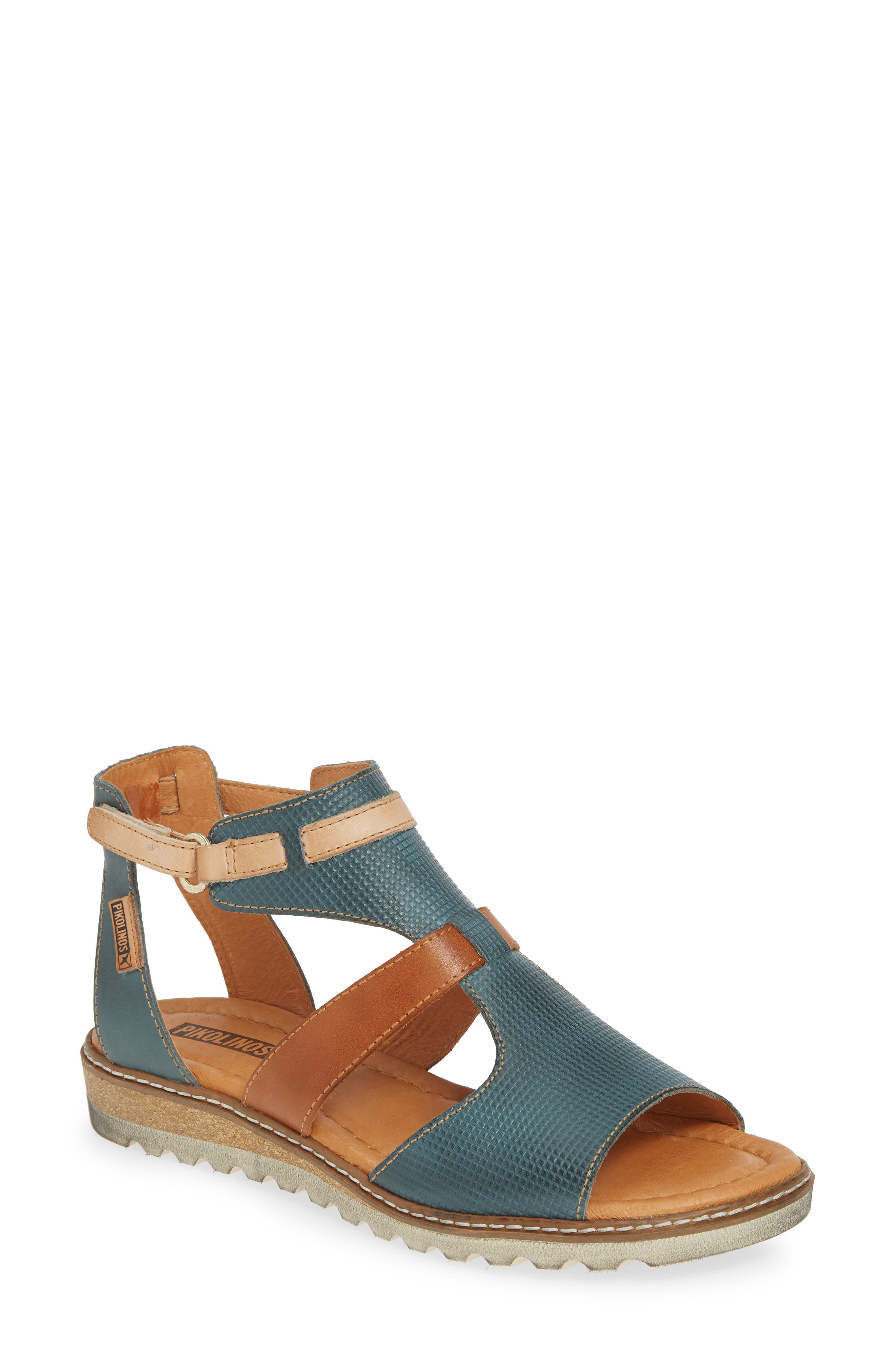 Pikolinos Alcudia Multiband Sandal, Blue