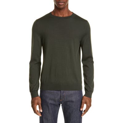 A.p.c. Alec Merino Wool Blend Sweater, Green
