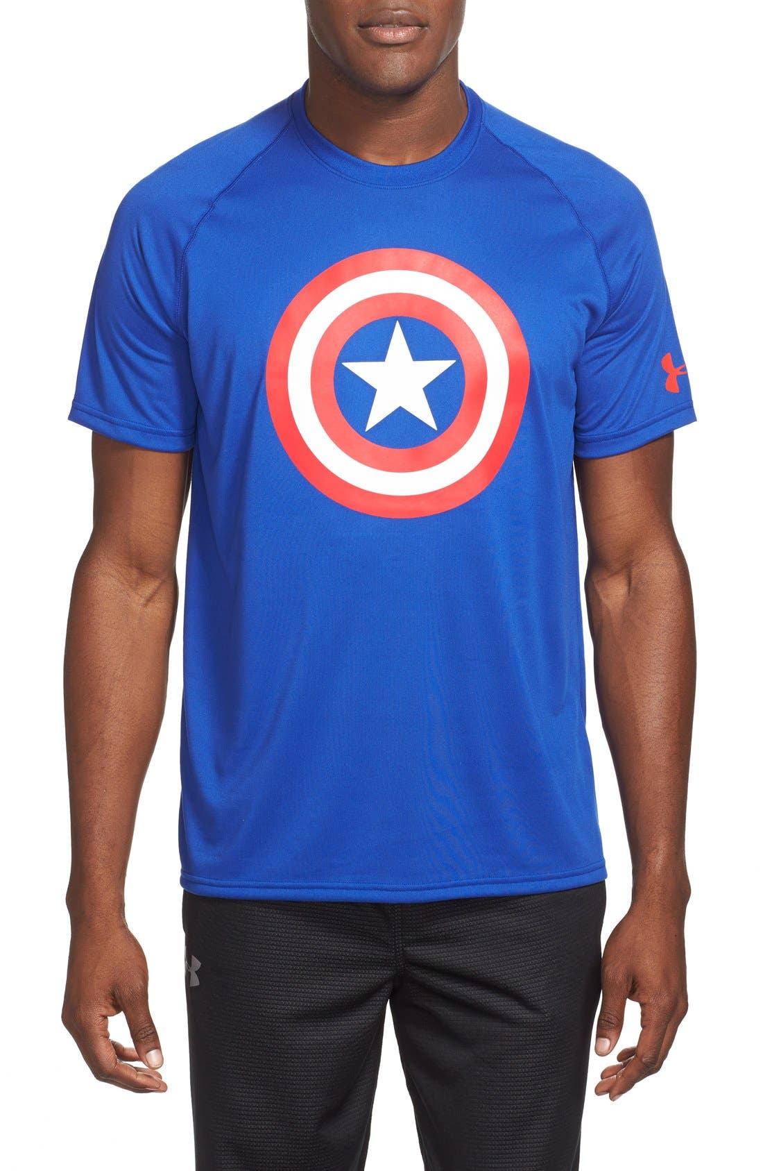 under armour captain america t shirt