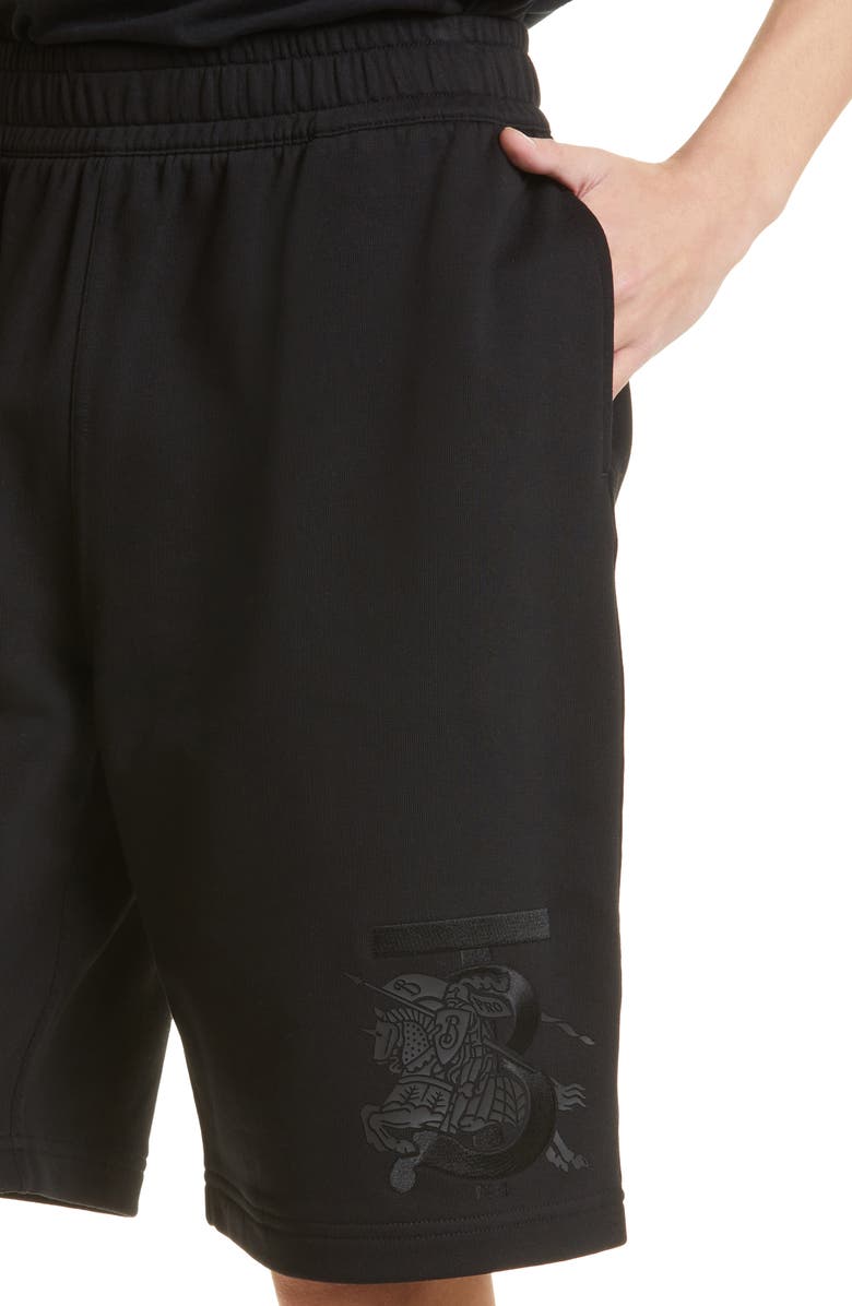 Burberry Tyler Equestrian Knight Cotton Shorts | Nordstrom