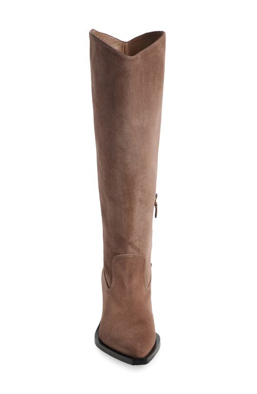 Shop Stuart Weitzman Tate Boot In Taupe