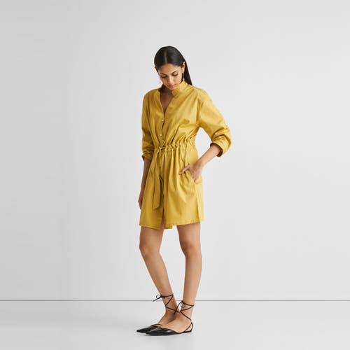 Reistor Short Tie Waist Dress In Tuscan Sun In Tuscan Sun
