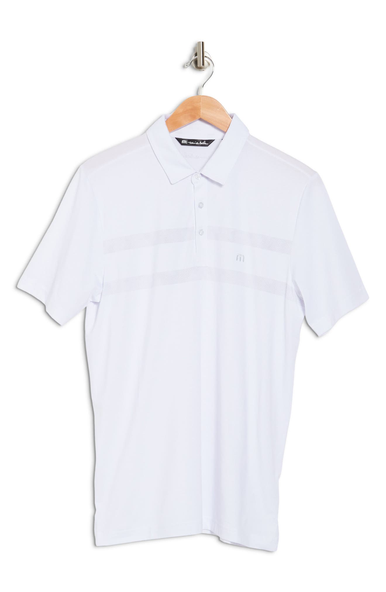 Travis Mathew Pull The Plug Polo In White