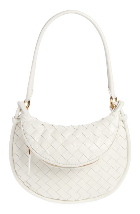 White Shoulder Bags - Vividpele