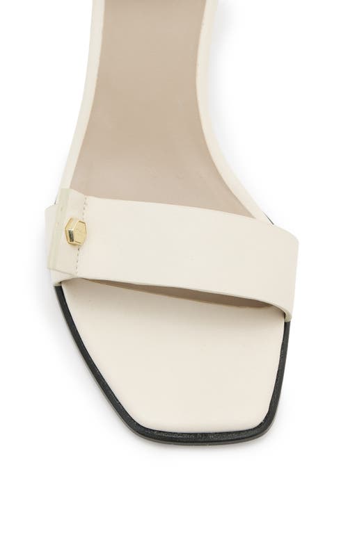 Shop Allsaints Gloria Ankle Strap Sandal In Parchment White