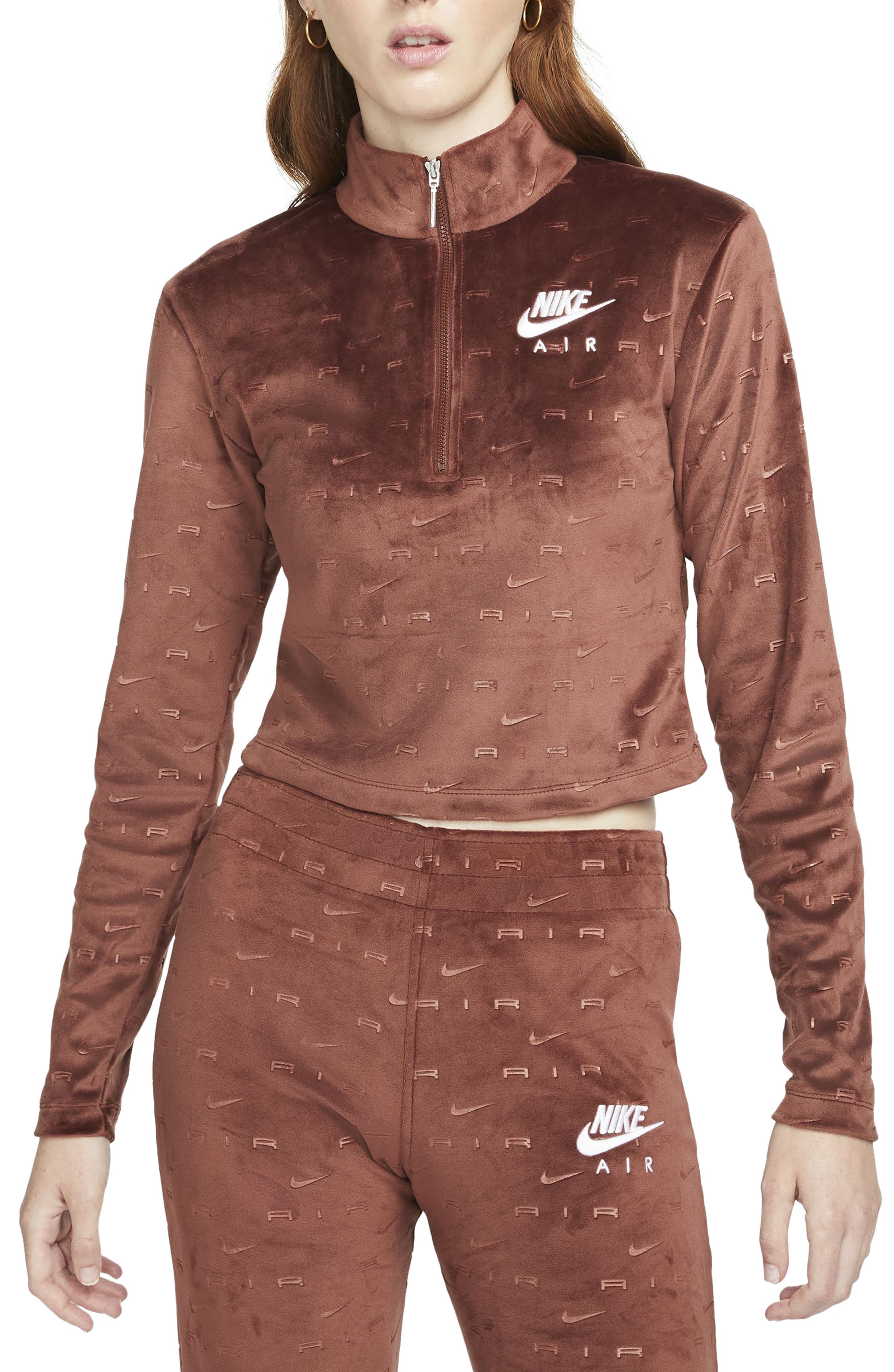 nike air quarter zip