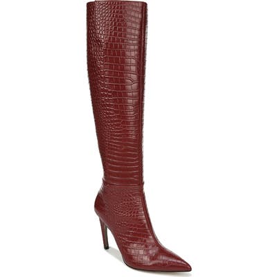 Sam Edelman Fraya Knee High Boot, Red