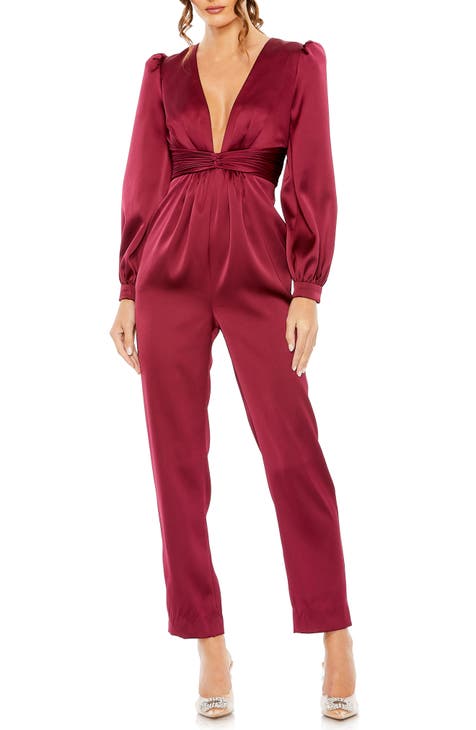 Red Jumpsuits & Rompers for Women