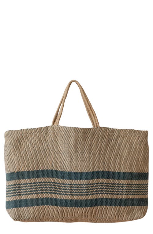 Shop Will And Atlas Will & Atlas Chelsea Wide Market Shopper Jute Tote In Natural/grey