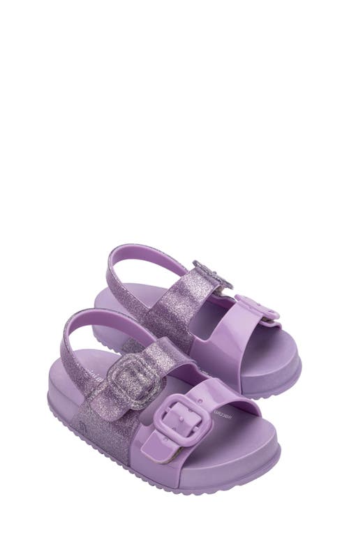 Mini Melissa Kids' Cozy Slingback Sandal Glitter at Nordstrom,