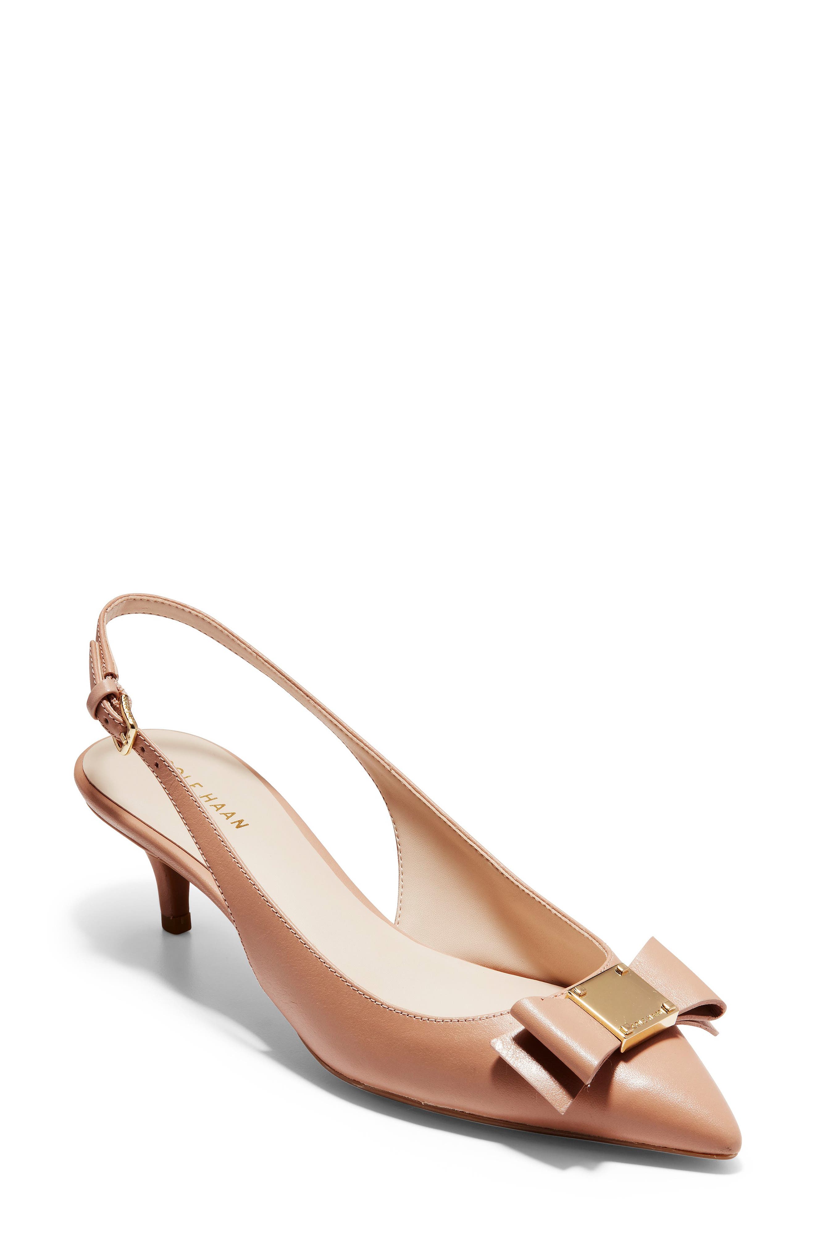 tali bow slingback pump cole haan