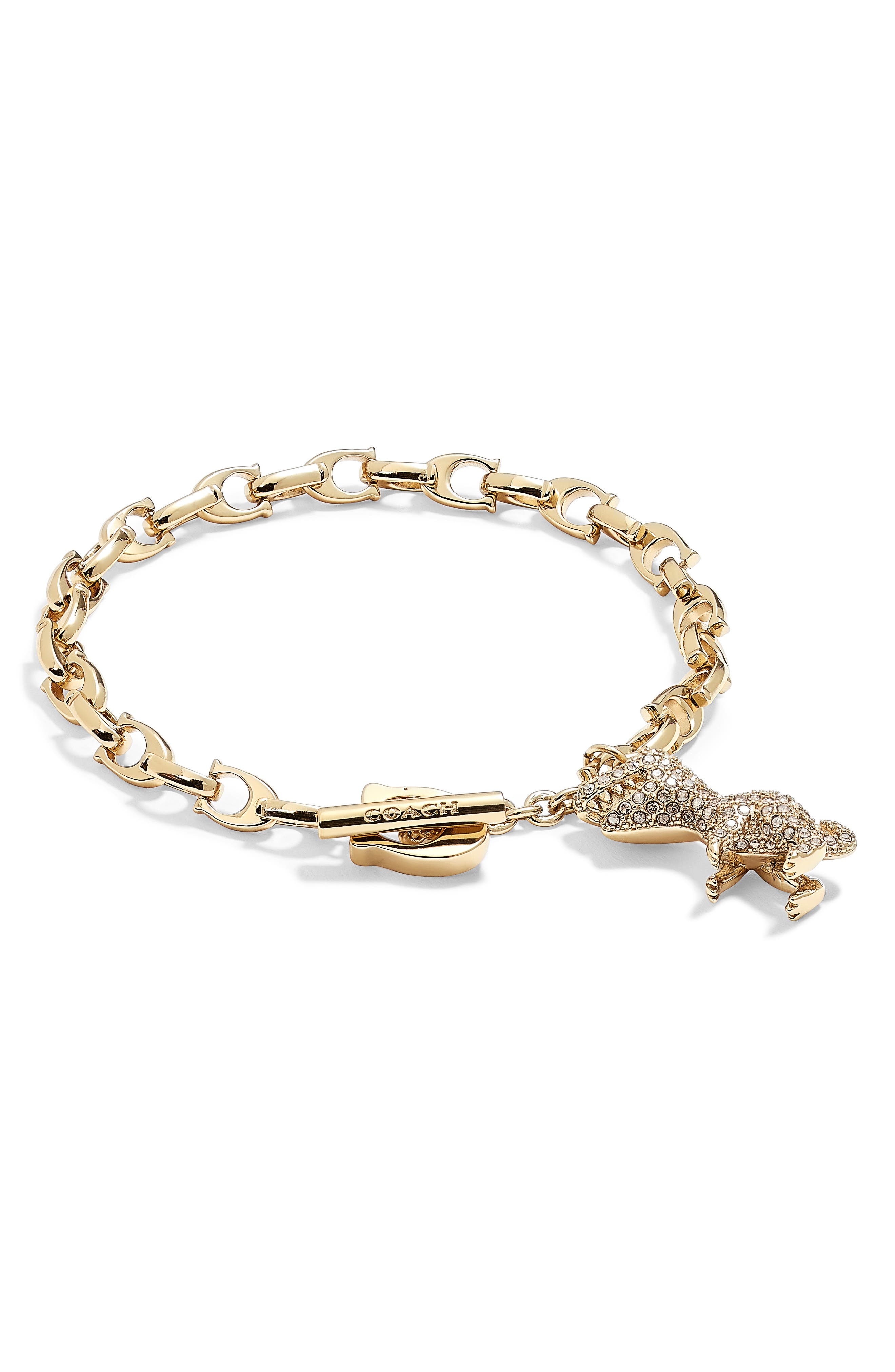 coach dinosaur bracelet