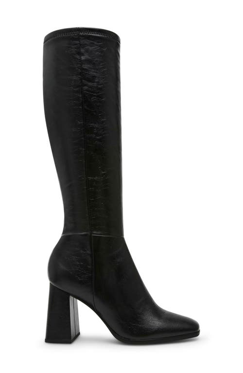 Shop Steve Madden Livah Knee High Boot In Black