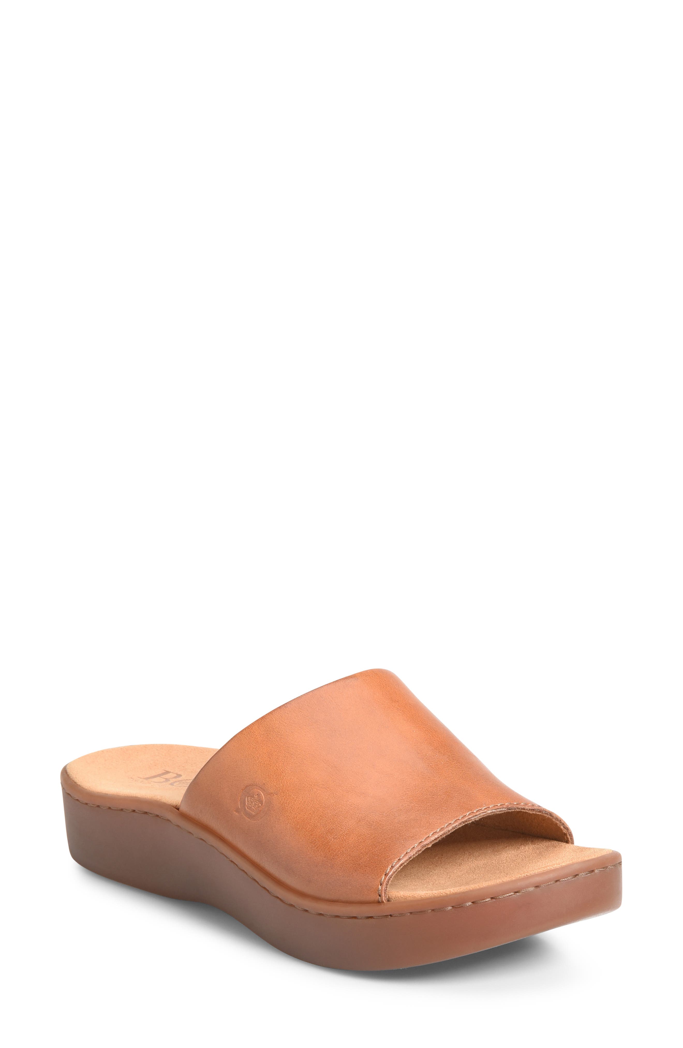 B?rn Ottawa Slide Sandal, Brown