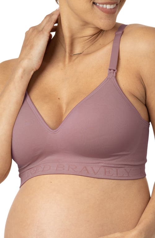 Kindred Bravely Signature Sublime Contour Maternity/Nursing Bra Twilight at Nordstrom,