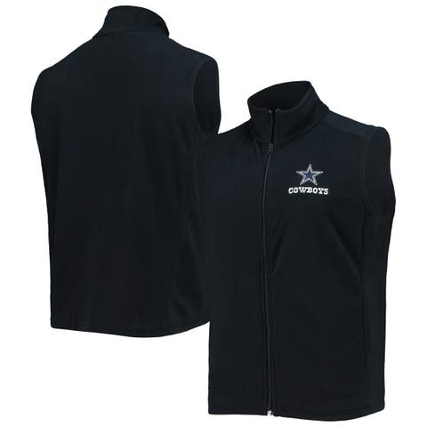 Dunbrooke Men's Navy, Gray Dallas Cowboys Apprentice Full-Zip Hoodie