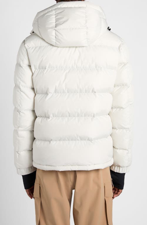 Shop Moncler Grenoble Isorno Down Puffer Jacket In Talco