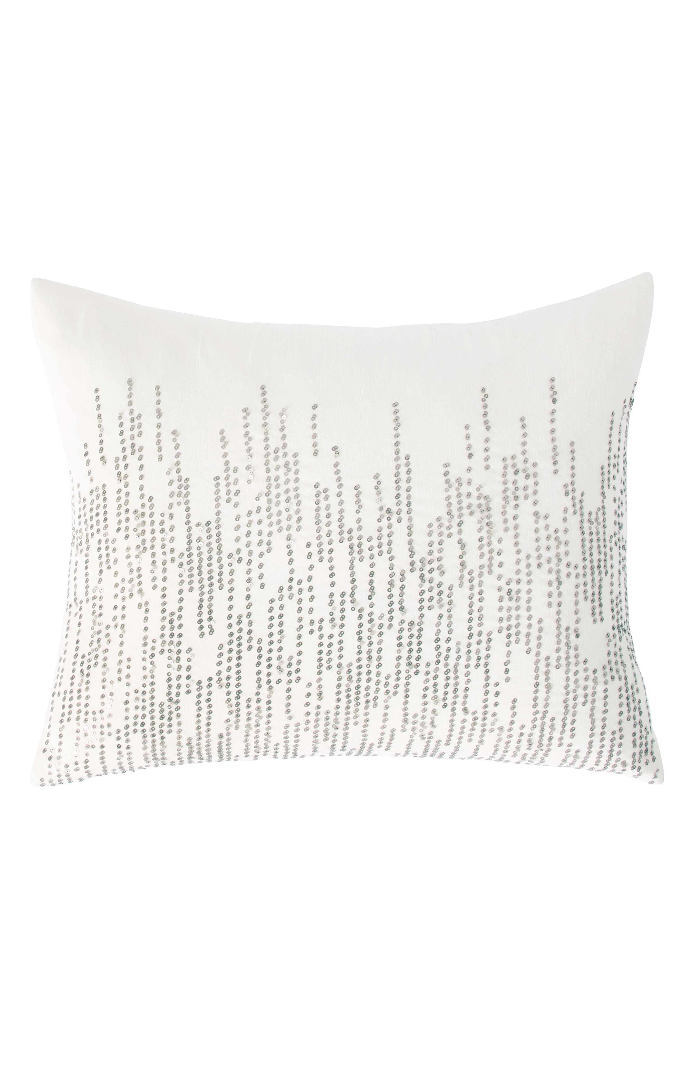 Donna Karan New York Alloy Mesh Sequin Accent Pillow Nordstrom