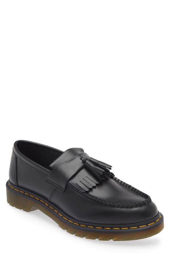 Shop Dr. Martens' Dr. Martens Adrian Tassel Loafer In Black Smooth