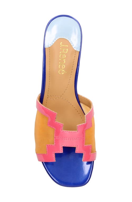 Shop J. Reneé Amorra Sandal In Pink/orange/blue